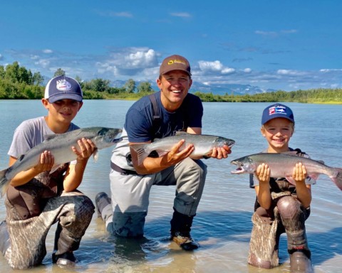 Click this image button to go to the "Silver Salmon" page