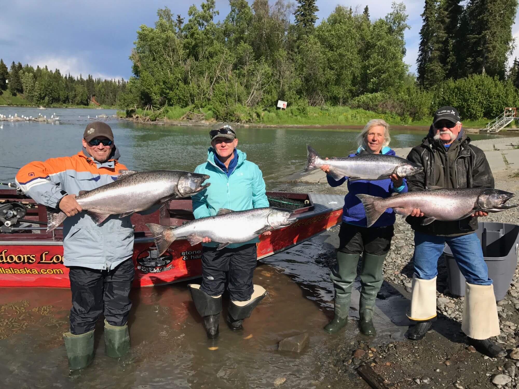 Kenai River King Salmon Fishing