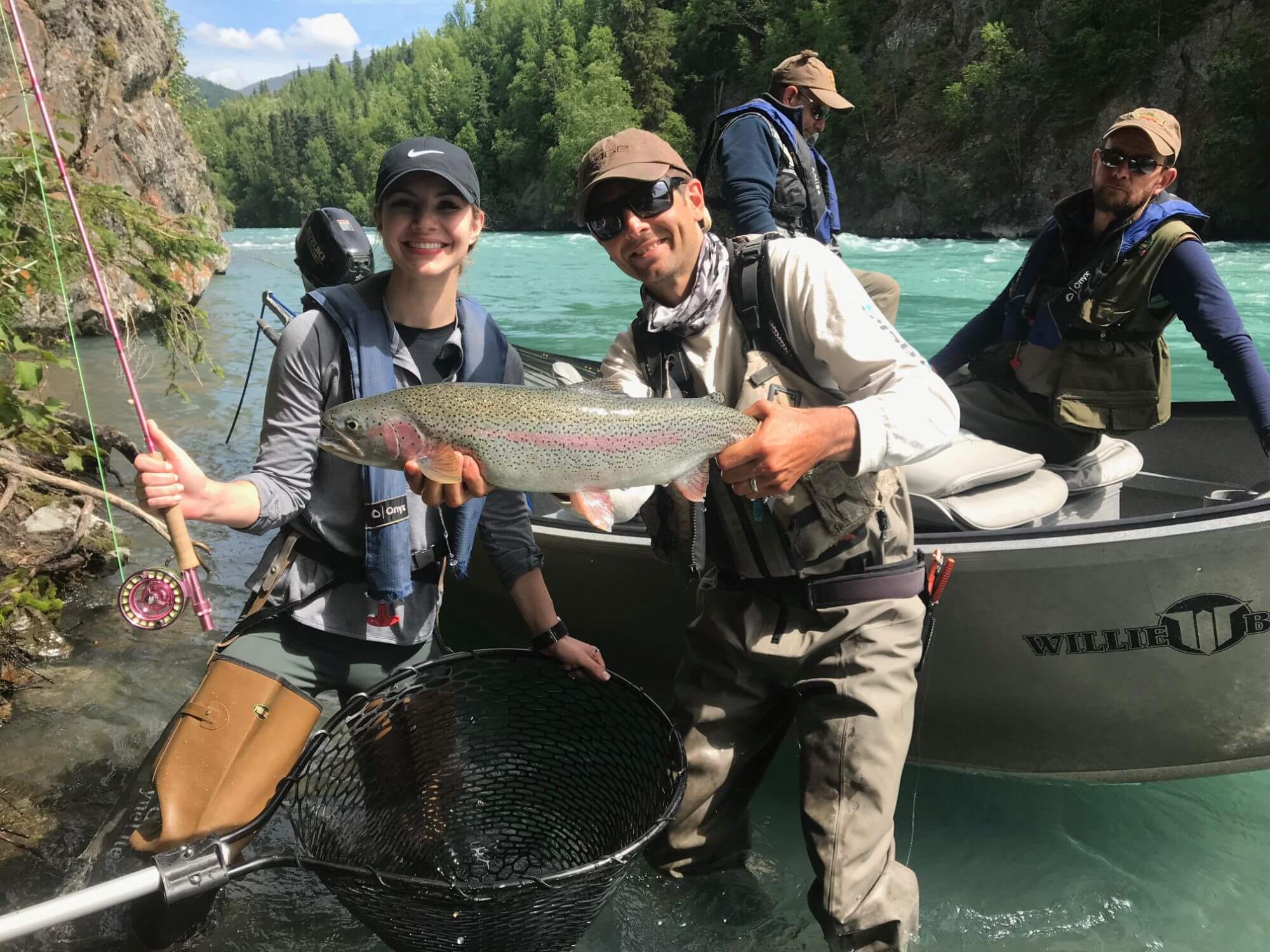 Rainbow Trout - All Alaska Outdoors Lodge