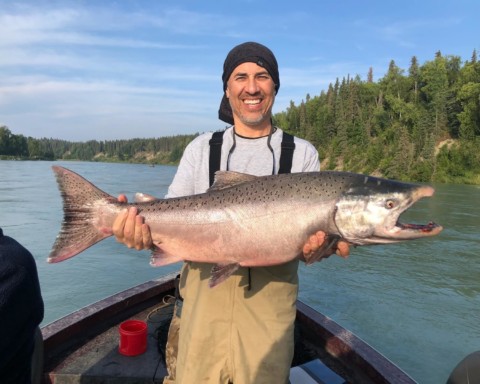 Click this image button to go to the "King Salmon" page