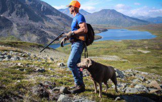 hunter-scouting-dog-hill-2022-5-17 Click this image button to go to the "Wing Shooting" page